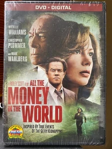 All the Money in the World DVD Michelle Williams Mark Wahlberg New Sealed  - Picture 1 of 2