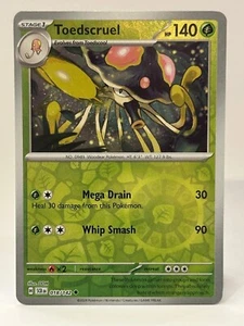 Toedscruel 018/142 Reverse Holo - Pokemon TCG Stellar Crown - Near Mint - Picture 1 of 2