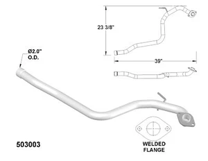 Exhaust Pipe for 2007-2010 Toyota Yaris - Picture 1 of 2