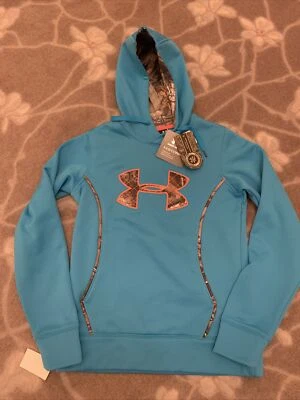 Under Armour Women's Small 8936206907 Pull Over Hoodie Storm1 Tech Realtree NWT - Image 1 of 4