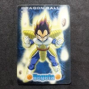 Vegeta No. 4 Lenticular 3D Dragon Ball Z Gummy Card Bandai 2003 Japanese - Imagen 1 de 6