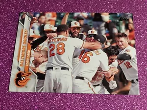 2020 Topps Series 2 Base #694 Baltimore Orioles Team Card - Bild 1 von 2