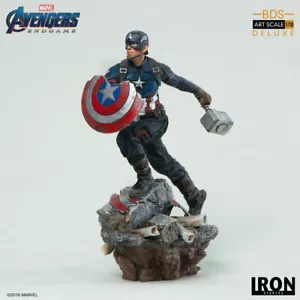 Iron Studios Captain America Scale 1/10 Avengers: Endgame 4 DAYS DELIVERY USA - Bild 1 von 9
