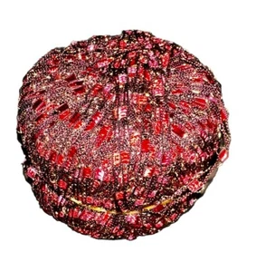 Garn KFI Dazzle Metalic 85% Polyamid, 15% Metallic 50gr, 140yd, rot - Bild 1 von 3