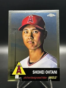 2022 Topps cromo platino Shohei Ohtani refractor azul aniversario #1 ángeles - Imagen 1 de 4