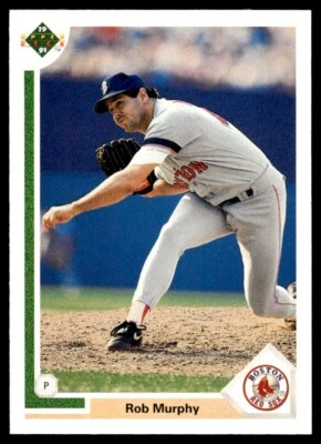 1991 Upper Deck #683 Rob Murphy Boston Red Sox - Image 1 of 2
