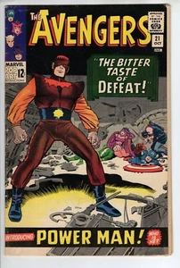 Avengers #21 VG/FN 1st app of Power Man! Silver Age Combine Bag/Board AHA - Picture 1 of 1