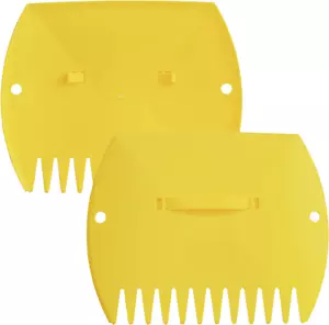 Leaf Scoops Hand Rakes, Large Leaf Grabbers for Yard Work and Garden Use, Clear - Picture 1 of 12
