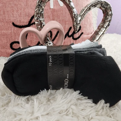 NWT XOXO 10 Pack Low Cut Socks Sie 4-10 NWT - Image 1 of 4