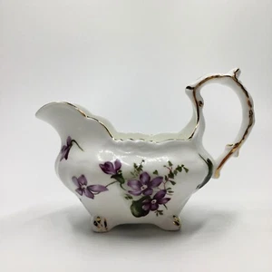 HAMMERSLEY CREMER viktorianisch violett Knochen China GOLDVERKLEIDUNG England - Bild 1 von 4