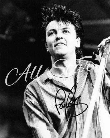 PAUL YOUNG - British Singer & Musician Signed Photograph 05 (SCHT) Cover