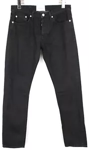 Sandro Droit Herrenjeans W29 Slim Fit Knopf Fly Denim Schwarz - Bild 1 von 7