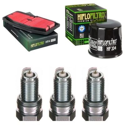 Service-Kit für Triumph Street Triple 765 S ABS 2017-2020 Filter Zündkerzen - Bild 1 von 4