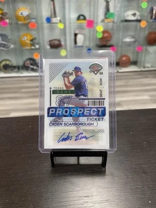 2024 Panini Prospect Edition Baseball Caden Scarborough Prospect Ticket Auto TK - Picture 1 of 2