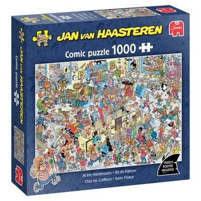 Jan van Haasteren, Beim Friseur, 1000 Teile Puzzle