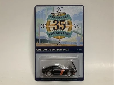 Protector Hot Wheels 35th Convention Custom 72 Datsun 240Z 4911/6200 pulgadas Foto 1 de 3