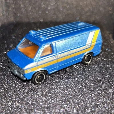 Chevrolet Chevy Van Tomica Vintage 1977 azul Japón n.º F22 suelto R503 Foto 1 de 4