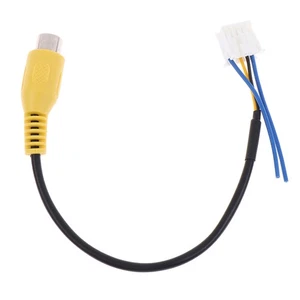 10 Pin Camera Video Input Cable Adapter For Android Radio Car Accessories - Picture 1 of 11