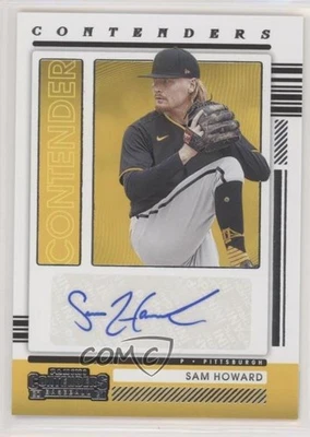2021 Panini Contenders Contenders Auto Sam Howard #CA-SH Auto - Image 1 of 2