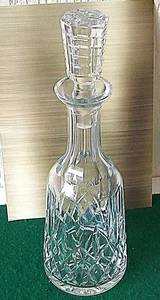 Waterford Lismore Pattern Glass Decanter vintage Irish crystal - Picture 1 of 3