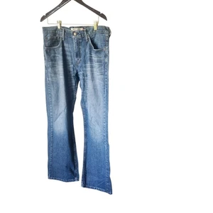 Levis 527 Herren Jeans Blau 34x30 Boot Cut Cowboy Western Denim - Bild 1 von 7