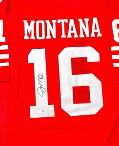 Joe Montana Signed Jersey San Francisco 49ers HOF QB Beckett Certified - Picture 1 of 1