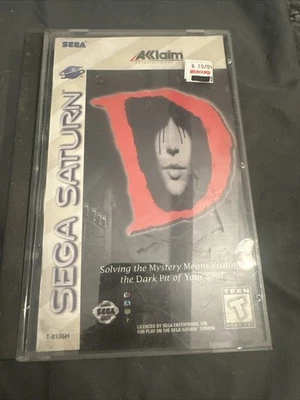 D Sega Saturn (1996) Rare With Manual - Image 1 of 4