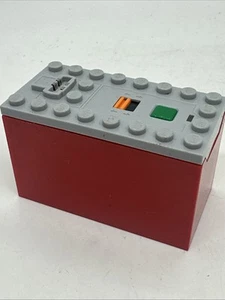LEGO 9V (6AAA) Electric Battery Box Power Functions Tested Working Red Base Read - Picture 1 of 10
