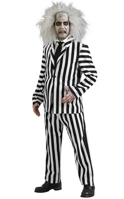 h Beetlejuice (2024) Disfraz Halloween Rubíes TOTALMENTE NUEVO Talla Estándar 36-38 Foto 1 de 3