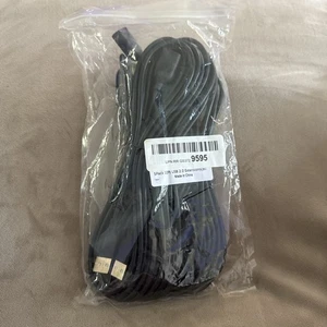 Confezione da 5 - Cavo Prolunga 10Ft PREMIUM USB 2.0 Maschio a Femmina Cavo Schermato 10'Ft - Foto 1 di 1