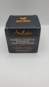 Shea Moisture African Black Soap Bamboo Charcoal Hydrating Gelee Moisturizer 2oz - Picture 1 of 5