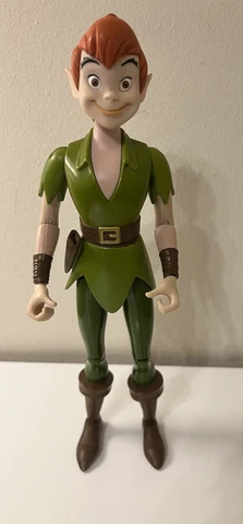 PETER PAN Disney Store Adventurers Poseable 1999 12” Action Figure Vintage Cover