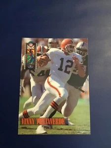 1994 Classic # 18 VINNY TESTAVERDE NFL Experience Cleveland Browns Nice Card ! - Picture 1 of 1