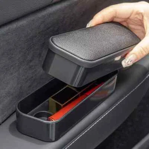 Car Accessories Armrest Door Storage Box Adjustable Rest Support Box Organizer - Foto 1 di 15