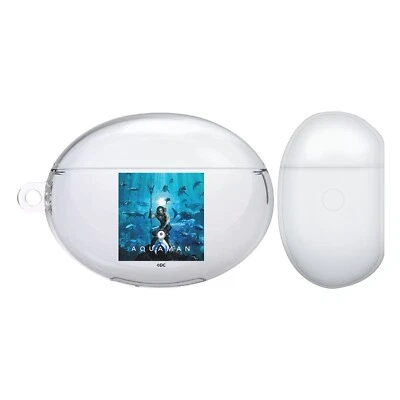 OFFICIAL AQUAMAN MOVIE POSTERS CLEAR HARD CRYSTAL COVER CASE FOR HUAWEI FREEBUDS - Image 1 of 4