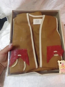 VTG NIB The Cherokees Boys Cowboy Outfit Size L Size 8 - Picture 1 of 4