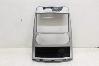 Hyundai Genesis 2010-2012 cupé OEM pila central pantalla moldura panel color plata Foto 1 de 4