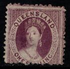 Australia Queensland  1868 1878 Queen Victoria 1/- One Shilling Sg108 Unused Mng