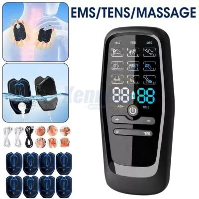 27 Modes Tens Unit Muscle Therapy Pain Relief Stimulator Machine Pulse Massager - Image 1 of 4
