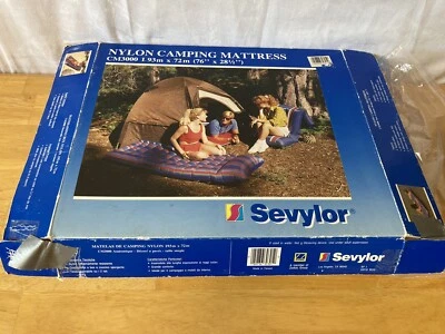 Sevylor Traditional Single Nylon Camping Mattress CM3000 76" x 28.5" vintage - Image 1 of 4