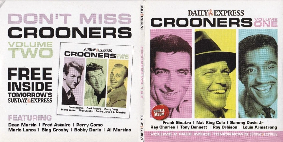 CROONERS ( DAILY EXPRESS Newspaper Double Album ) - Bild 1 von 4