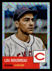 Lou Boudreau 2022 Topps Chrome Platinum #199 Refractor - Picture 1 of 2