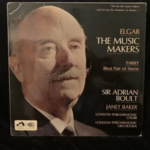 EMI ASD 2311 - ELGAR The Music Makers & PARRY - BOULT, Baker - ST LP UK 1967.. - Picture 1 of 5