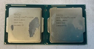 lot of 2 Intel Core i5-4570S 2.90 GHz Quad-Core (SR14J) Processor-Q3C - Picture 1 of 2