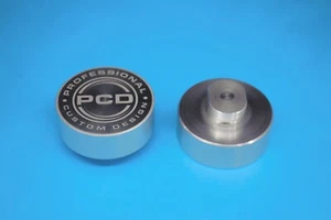 2 X Porsche Jack Pad Aluminio 911 964 991 993 996/7 Boxster Cayman HECHO EN REINO UNIDO - Imagen 1 de 1