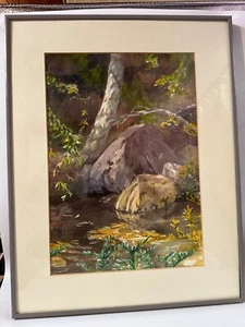 Watercolor Painting - Spring in Montezuma's Well - Tom Ward - 1989 - Picture 1 of 7