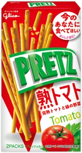 Glico "PRETZ" Tomate, Kartoffelbrezeln, Japan, Snack, 60g in 1 Box. - Bild 1 von 2