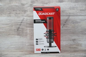HyperX QuadCast USB Condenser Gaming Microphone For PS4/PS5/PC/Mac - NEW IN BOX! - Afbeelding 1 van 4