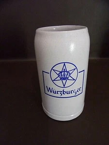 Vintage Wurzburger One Liter Stoneware Tankard/Stein  - Picture 1 of 7