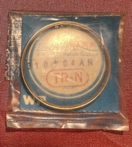 ORIGINAL SEIKO GLASS VINTAGE NOS 310T04AN FOR 8305-8040 8305-8050 8306-8040 EC - Foto 1 di 2